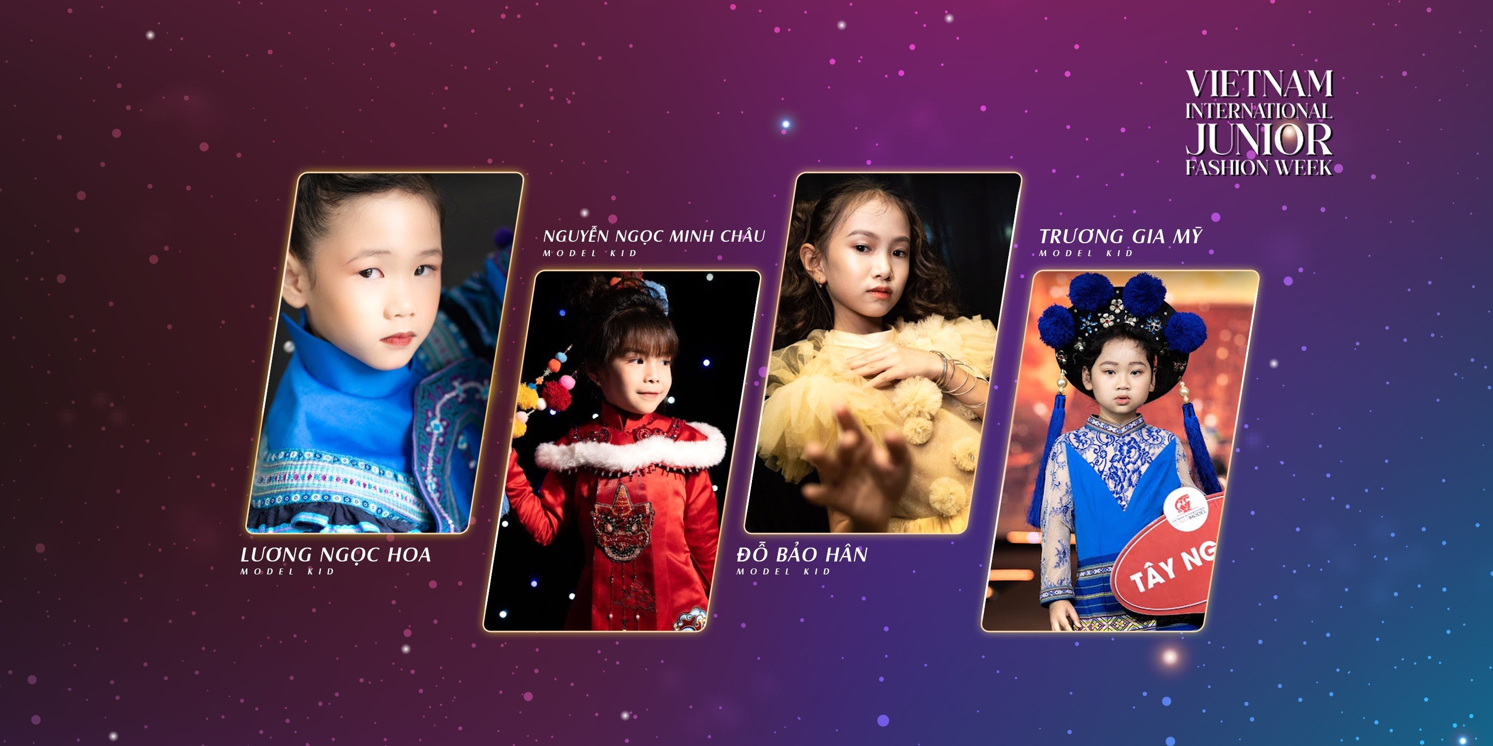 The first four child models will showcase the "S Journey Vietnam" collection
